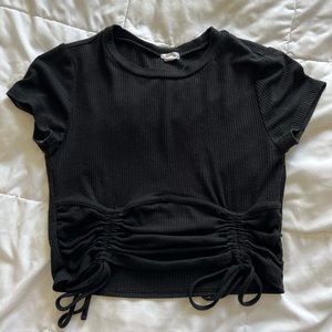 cropped tee